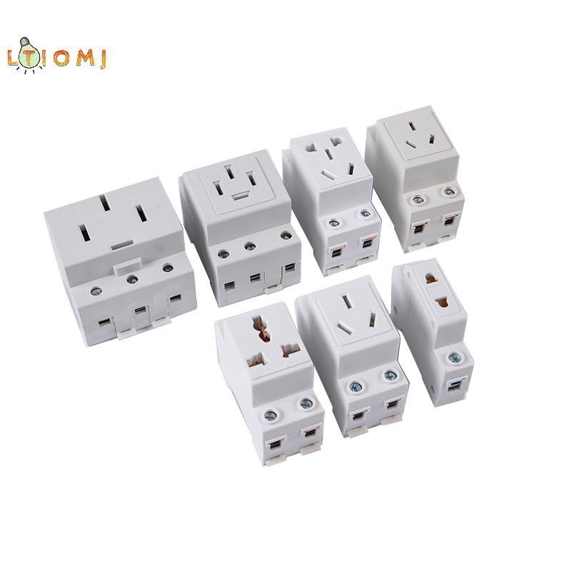 [LTIOMJ] AC30 EU và AU Type 35mm DIN Rail Mount AC Power 10A 16A 25A ...