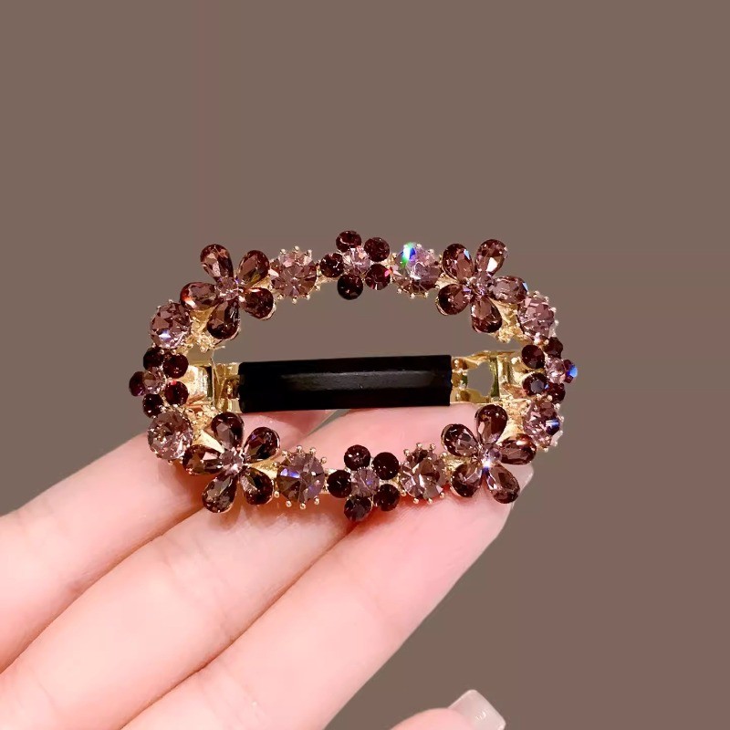 MAUROPOLI Kẹp Tóc Hình Ngôi Sao Kim Cương Giả, Thích Hợp Cho Kỳ Nghỉ và Tóc Ngắn