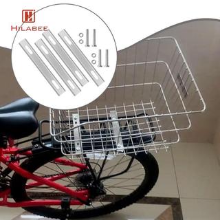 HILABEE 4x Giỏ Xe Đạp Phía Sau, Gắn Bằng Ốc Vít