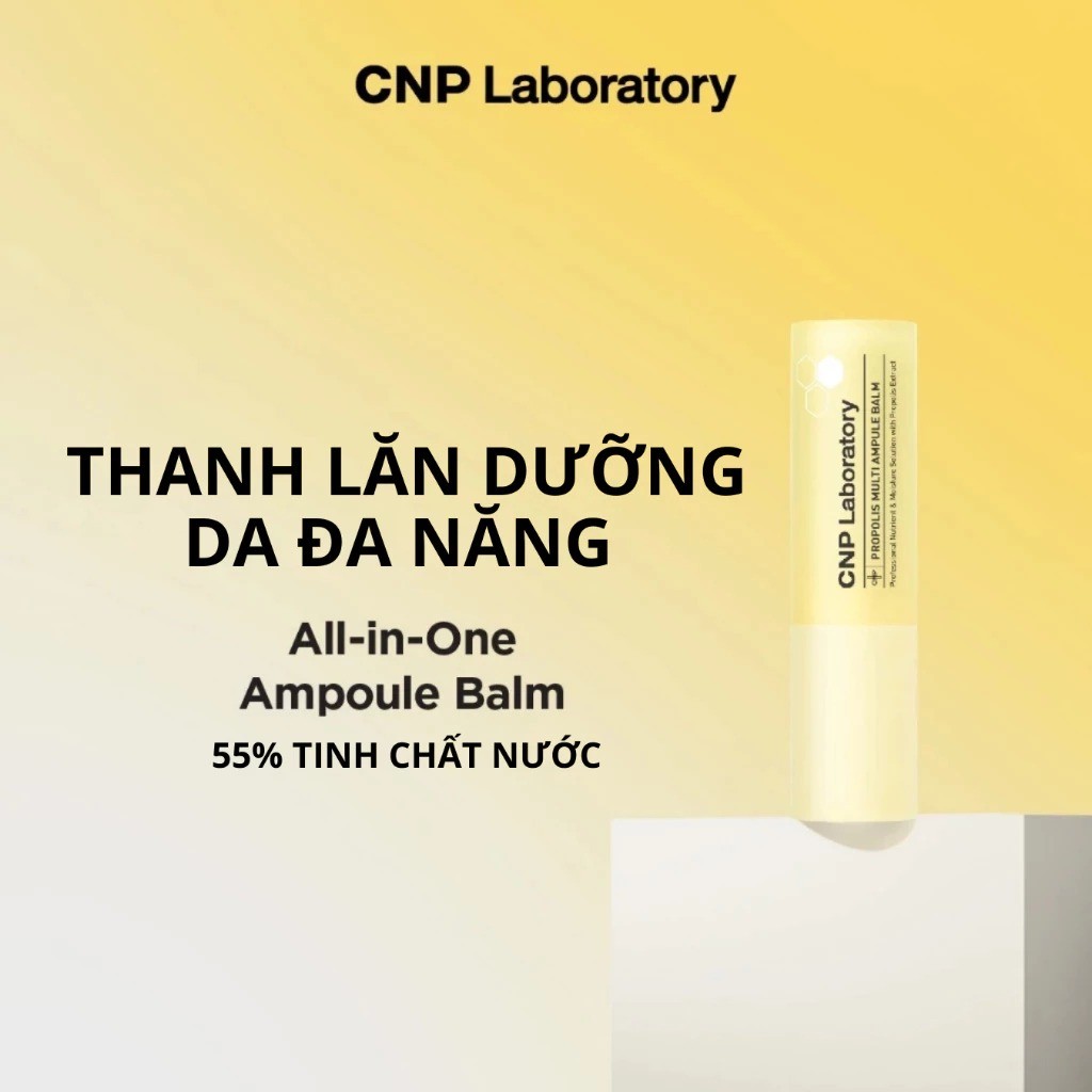 Thanh Lăn Đa Năng CNP Laboratory Propolis Multi Balm - Dưỡng Ẩm, Làm Sáng & Giảm Nếp Nhăn Tức Thì (7g)
