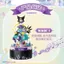 Secret Land Elf Hộp Nhạc Lắp Ráp Kuromi Khối Xây Dựng Đồ Trang Trí Cho Chó Quế