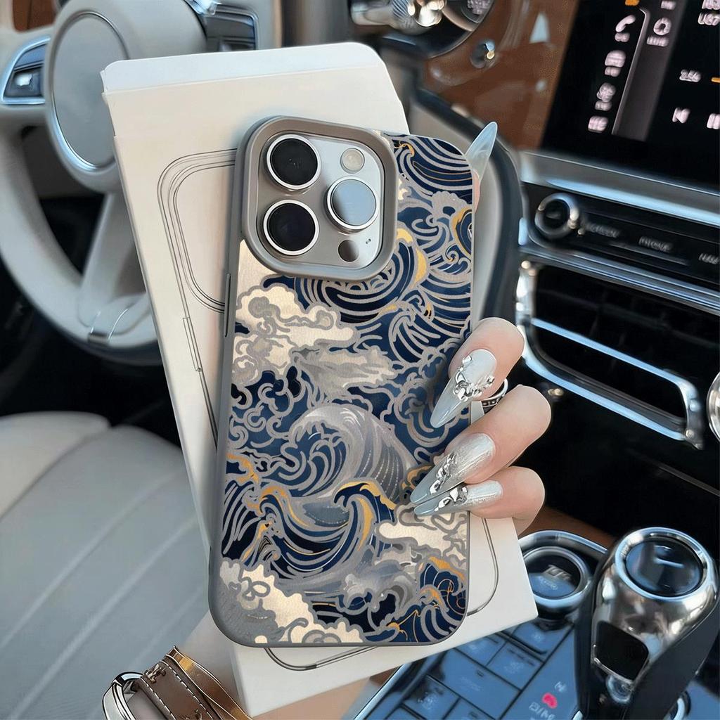 Phục thế Hải Lượng phù hợp với vỏ mềm iPhone 17/16/15 Pro Max, 14 Plus, hoa văn dứa, 12/13/11