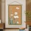 Tranh Vải Treo Tường Nghệ Thuật 中古 (Mid-century) - Thảm Vải Decor Đầu Giường & Phòng Khách Che Khuyết Điểm Tường Cực Xinh
