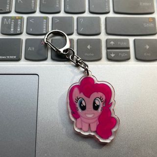 My Little Ponys Key Chain Anime Unicorn Acrylic Keychains Kids Backpack Pendant Bags Car Key Ring Decoration Classic