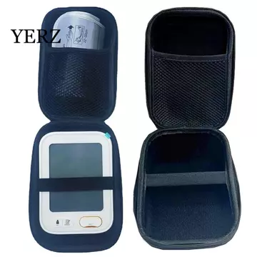 Túi bảo vệ máy đo huyết áp YZ, Hộp đựng máy đo huyết áp vỏ cứng di động, Túi đựng du lịch tam giác chống sốc dung tích lớn bền bỉ Tổ chức tại nhà