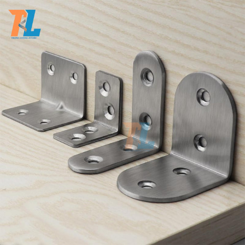 Ke góc vuông inox , bas góc vuông 90% Inox không rỉ (tặng kèm đinh vít ...