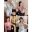 Áo dài tay cổ chữ V nhung Đức dày 270g đáy mỏng dành cho nữ
