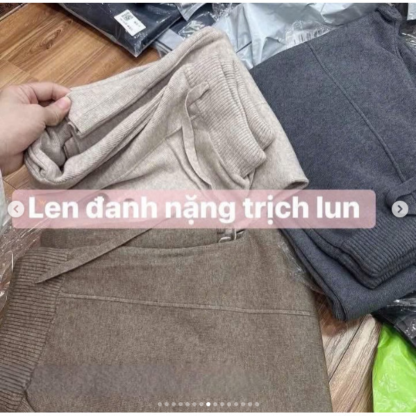 QUẦN LEN 6 MÀU