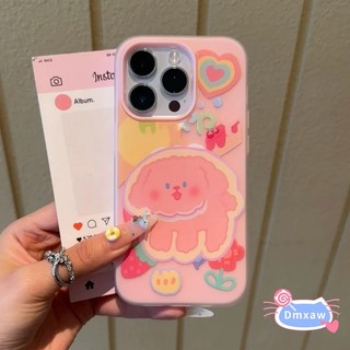 Ốp Điện Thoại 2 Trong 1 Chú Chó Tình Yêu Dễ Thương Cho Honor 400 Pro Lite Smart 200 Pro 90 Smart 70 Lite Magic 7 6 5 Lite 4G 5G Vỏ Hoa Hoạt Hình Màu Kẹo Chống Sốc Chống Rơi Ốp Lưng Mờ