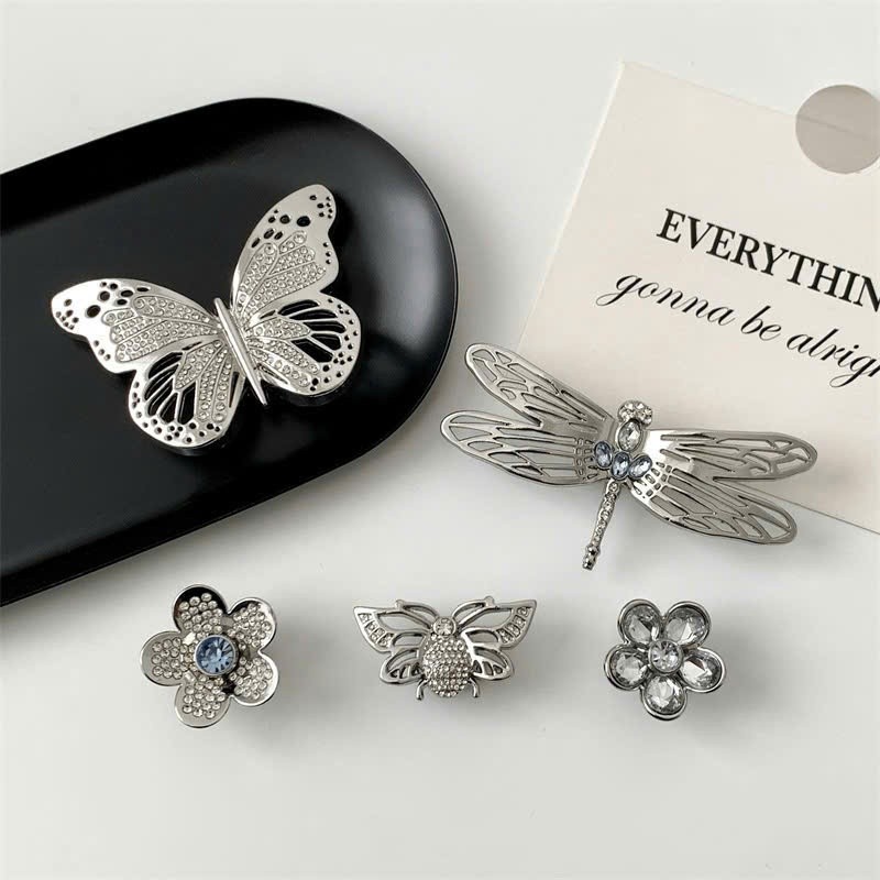 SET CHARM ĐÍNH ĐÁ CAO CẤP: BƯỚM & CHUỒN CHUỒN- HÀNG SIÊU VIP GẮN DÉP TREND HOT