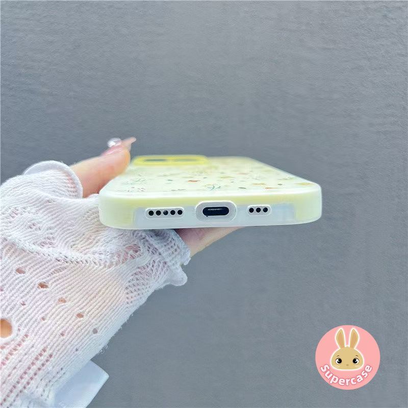 Ins Style Hoa Vàng 2 Trong 1 Ốp lưng Xiaomi 17 Pro Max 15T Pro 14T Pro Mi 11 Lite 4G 5G Vỏ Màu Kẹo Dễ Thương Matte Ốp Lưng