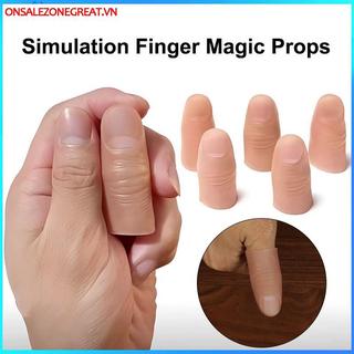 Ons Thẩm Mỹ Limbs Ngón Tay Giả Mô Phỏng Cots Cắt đứt Prostheses Găng Tay Silicon Biến Mất Để Chơi Triy Magic Đạo Cụ Prank at