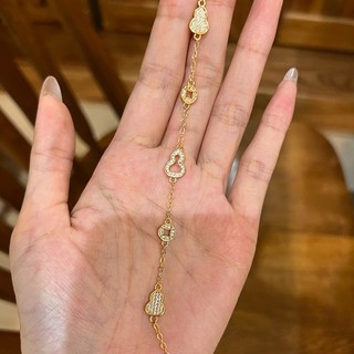Vòng Tay Zircon Bầu Sang Trọng - Trang Sức Nữ Cao Cấp