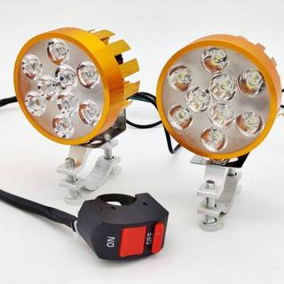 Đèn pha LED 12V/48V/60V/72V cho xe điện/xe máy/ba bánh, siêu sáng