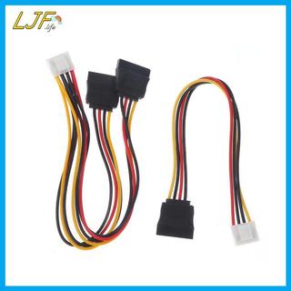LJF 4Pin Sang SATA Cáp Nguồn Cho Hikvision DAHUA Mini VCR IP Camera Quan Sát Đĩa Cứng Nguồn Điện Một Đến Một / Một Đến Hai VH3.96 VN