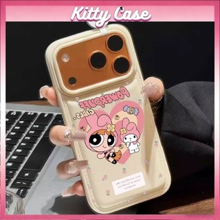 Ốp lưng iPhone 11/12/13/XR/14/15/16/17/7/XR Pro Max Plus cấu trúc khí nang họa tiết hình ảnh mèo hoạt hình quanh viền