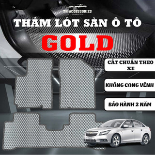 Thảm lót sàn ô tô Chevrolet Cruze TH Accessories cắt chuẩn form xe dễ dàng vệ sinh không ẩm mốc (full bộ có cốp)