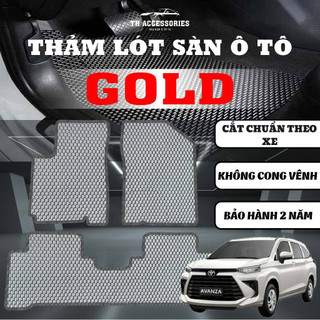 Thảm lót sàn ô tô Toyota Avanza TH Accessories Full bộ có Cốp cao su cao cấp chống trượt chuẩn form xe