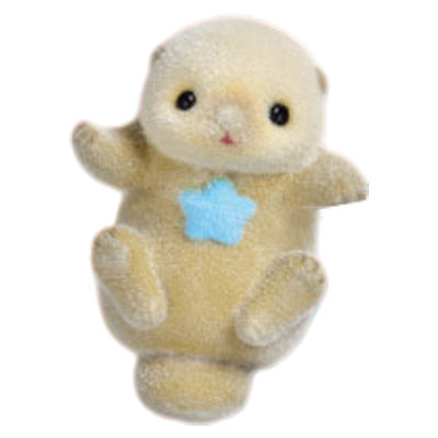 [BTF] Nhật Bản YELL Đổ Xô Tay Cầm Nhỏ Otter Bé Chương Viên Đồ Chơi Bể Cá Dễ Thương Chữa Bệnh Cô Gái Trang Trí LP4B