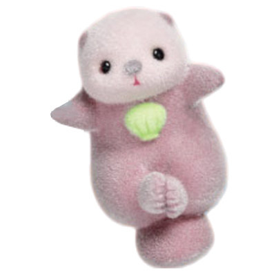 [BTF] Nhật Bản YELL Đổ Xô Tay Cầm Nhỏ Otter Bé Chương Viên Đồ Chơi Bể Cá Dễ Thương Chữa Bệnh Cô Gái Trang Trí LP4B
