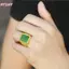 Nhẫn nam hình bầu dục cỡ lớn và nhỏ HFSHY Nhẫn mạ vàng dát nhẫn vàng cát Obsidian VN
