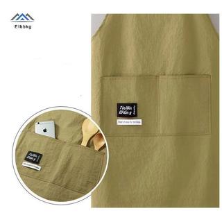 ELBBKG Nấu Ăn Nhà Bếp Tạp Dề Thoáng Khí Chống Mòn Người Lớn Eo Tạp Dề Chống Mọc Mềm Nhà Hàng Quần Áo Làm Việc Nhà Mới