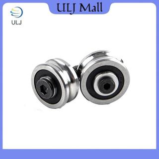 ULJ SG15 SG20 SG25 SG66 + M5 M6 M8 Vòng bi ròng rọc bằng thép vít Tra Con lăn dẫn hướng.