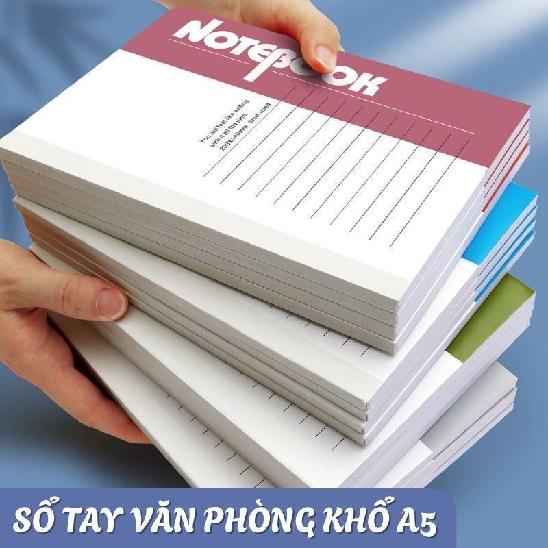 Sổ tay A5/B5 đa dụng, vở kẻ ngang 60 trang cao cấp, đáp ứng mọi nhu cầu ghi chép học sinh