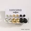 NKSFX 6 Đôi Bông Tai Thả, Bông Tai Giọt Nước Chunky Sang Trọng Chunky Giọt Nước, Vintage Matte Bead Bóng Giọt Nước Vòng Bông Tai Nữ Cô Gái