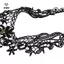Nhẫn chocker ren hạt đá quý phong cách Gothic gợi cảm, quà tặng đẹp dành cho nữ
