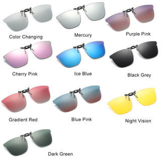 Kính râm kẹp unisex xoay điều chỉnh đến 180 độ - Phù hợp cho kính áp tròng và kính thuốc