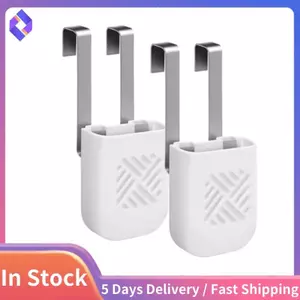 Giá đỡ máy tính bảng làm sạch bồn cầu 2 chiếc, 3.7 "X 2.9" X 0.7 "Treo Bleach Giá đỡ máy tính bảng cho bồn cầu Bát