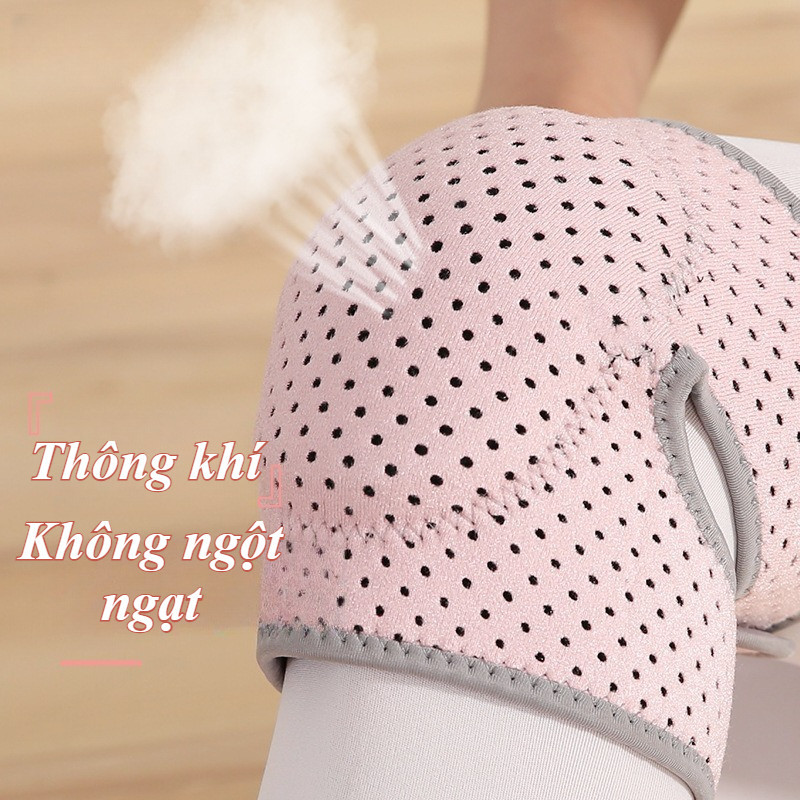 Bảo Vệ đầu Gối Thể Thao Chuyên Nghiệp Cao Cấp, Đệm Silicon Mút Êm Ái, Thoải mái và thoáng khí, Bảo Vệ Đầu Gối Toàn Diện