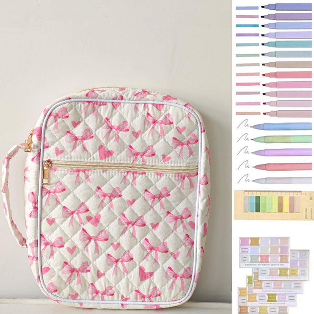 JKDESIGN Kinh Thánh Dành Cho Nữ, Quilted Có Bút Dán Kinh Thánh, Thiết Kế Hoa Lớn Chống Bụi Thiết Kế Kinh Thánh Mang Theo Cho Nhà Thờ Cầu Nguyện