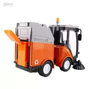 Jfory Quét Đường Xe Rác Xe Mô Phỏng Mô Hình Kỹ Thuật Ô Tô Đồ Chơi Trẻ Em