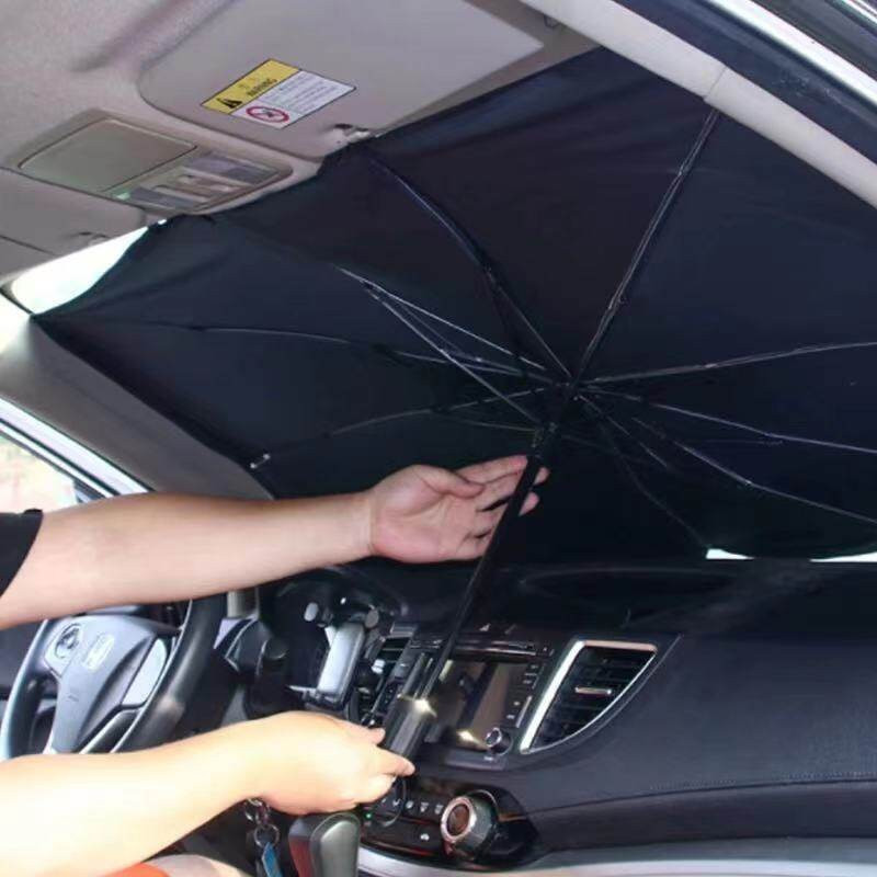 Ô Tô Có Thể Gập Lại Ô Dù Kính Chắn Gió Khối Nhiệt UV Sun Shade Umbrella Cho Xe Mazda 3 6 GH Atenza CX5 2 Demio CX3 CX30 MX5 CX7 8 323 CX9 CX8 CX4 RX8 RX7 626