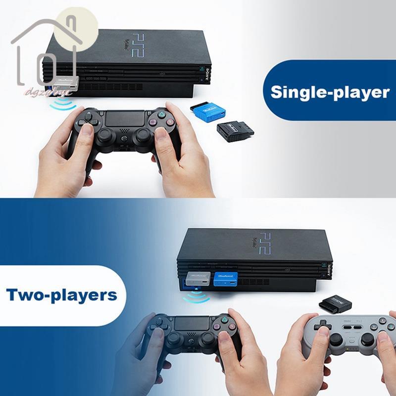 Bộ chuyển đổi bộ điều khiển trò chơi không dây cho PS1 / PS2 Tương thích với bộ điều khiển không dây A