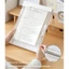Hộp đựng tài liệu YOI Clear ABS có kẹp và dây buộc Hộp sắp xếp tập tin hai lớp để sử dụng văn phòng, trường học và du lịch