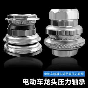 Đơn Giản Xe Điện Phần Cứng Bát Lái Vòng Bi Phẳng Mang Vòi Tay Cầm Mang Bát Thép Lớn Xe Điện Lithium