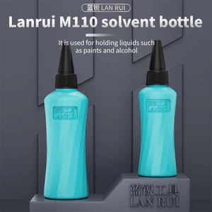 Lanrui M110 60ml / 100ml Dung Môi Chai Chống Rò Rỉ Và Ổn Định Nhiệt Độ Cao Cồn Dầu Đựng Nhựa Tay Trống Chai
