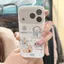 Cảm giác không khí Người tuyết nhỏ cho 16 trường hợp iPhone 17Air Lớp kép 14 13 11Pro