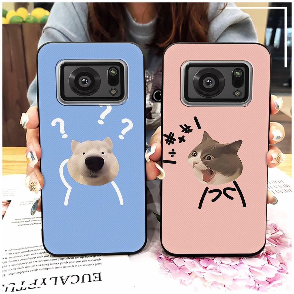 Túi Điện Thoại Sharp Aquos R6/SH-51B/P6/R6G, ốp lưng TPU mềm, thiết kế thời trang, graffiti cặp đôi, silicone chống va đập, chống bụi bẩn
