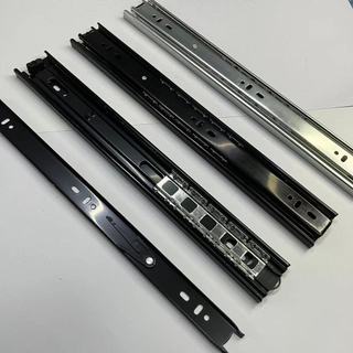 4510 Đường Giảm Chấn Đệm Trượt Đường Sắt Ba Phần Im Lặng Phục Hồi Ngăn Kéo Theo Dõi Phần Cứng Đường Sắt Tự Thấm DXEZ