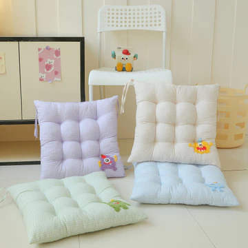 【Ready Stock】 Little Monster Cartoon Cushion Chair Cushion Seat Cushion Office Sitting for a Long Time Not Tired Student Dormitory Classroom Anti-Butt Pain Seat LYCC