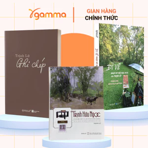 Combo Sách: Ghi Chép (Tặng kèm postcard) + Đi vẽ + Họa Sĩ Trịnh Hữu Ngọc – Trịnh Lữ (Omega Plus)
