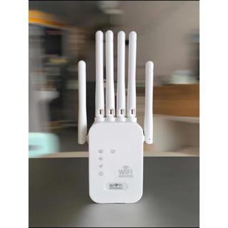 1200Mbps Wireless Wifi Repeater 6 เสาอากาศสัญญาณช่วง Enhancer 2.4G+5G Dual Band Network Amplifier
