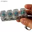 4 / 9 Phím Bàn phím cơ Máy kiểm tra trục Bàn phím LED Đồ chơi chìa khóa Giảm căng thẳng DIY Fidget Nút Keycap Fidget Móc khóa Đồ chơi Quà tặng Đẹp