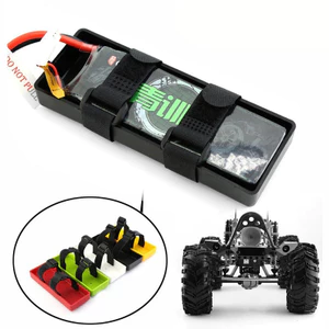 RC Mẫu Xe Nhựa Hộp Pin Khay Đựng Pin Cho 1 / 10 RC Xe Bánh Xích Xe AXIAL SCX10 D90 Giá Đỡ Pin Nâng Cấp Các Bộ Phận