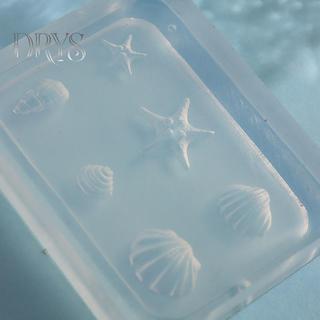 (TFT) Móng Tay Nghệ Thuật Khuôn Silicon Mềm Vỏ Conch Khuôn 3D Silicon Khắc Đại Dương Phong Cách DIY Thiết Kế Móng Tay Mẫu Phụ Kiện Móng Tay Cho Salon MỚI