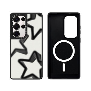 Từ Dòng Ngôi Sao Bong Bóng Gương Cứng Phone Case Dành Cho Samsung Galaxy S26 25 24 23 UItra S26 25 24 23 Plus Vỏ Bảo Vệ Chống Sốc